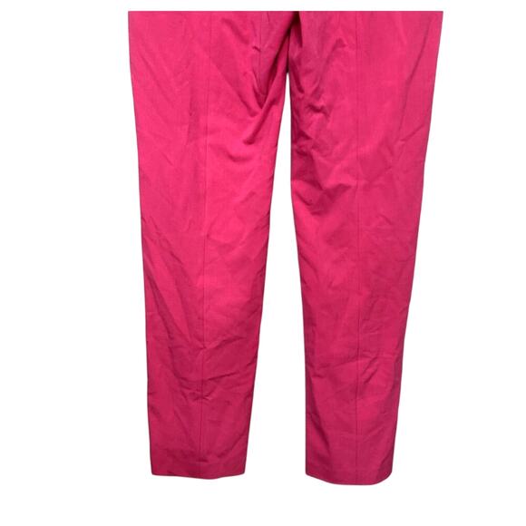 1. State Pants Front Hem Side Slit Zip Closure Elastic Waistband Pink W 6 NWOT - Picture 8 of 10
